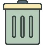 Trashcan SVG Icon